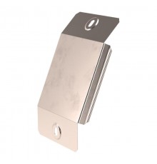 Крышка угла вертикального внешнего 45 градусов Стандарт INOX (AISI 409) 100  PR16.2980  Промрукав