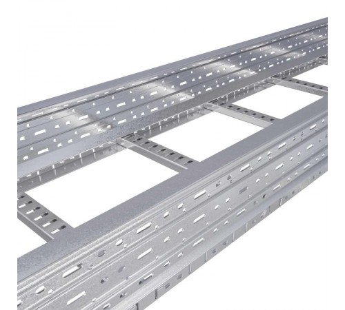 Лоток лестничный 80х300, L 3 м, RAL9016  ULH383RAL9016  DKC