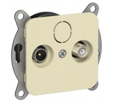 FLITE Розетка 2-ая TV+SAT экр. оконечная РТВс-2-1-1-ФлН навахо  FI-AF23-O-K87  IEK