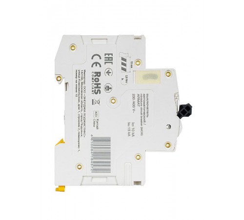 Выключатель автоматический однополюсный M10N 1P C 20А 10кА ARMAT  AR-M10N-1-C020  IEK