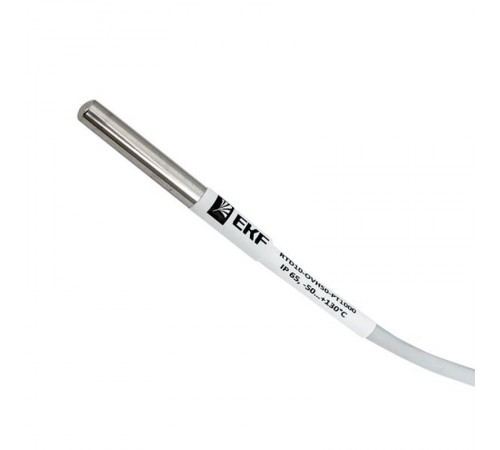 Накладной датчик температуры в гильзе 50 мм  RTD10-OVH50-PT1000  EKF