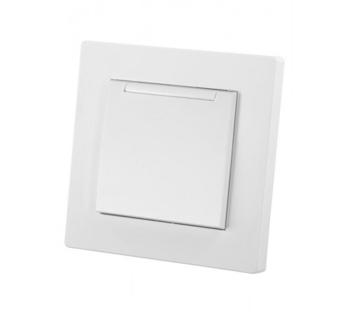 Розетка 2П+З 16А 250В IP44 с крышкой белая "Сенеж"   SQ1816-0038  TDM