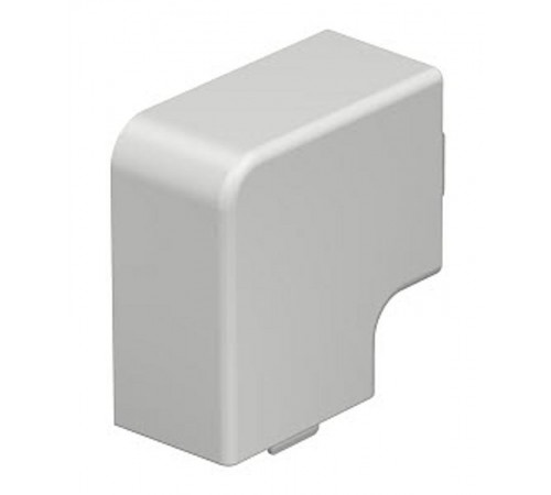 Крышка плоского угла кабельного канала WDK 30x45 мм (ПВХ,светло-серый) (WDK HF30045LGR)  6183301  OBO Bettermann