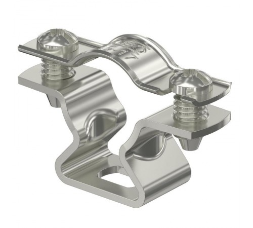 Крепежная скоба дистанционная 14-17 мм (с продольным отверстием) из нержавеющей стали А4  1362912  OBO Bettermann