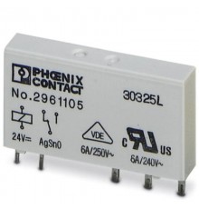 Одиночное реле REL-MR- 24DC/21  2961105  Phoenix Contact