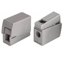 Клемма для освет. оборудования с пастой (1.0 - 2.5) /(0.5 - 2.5мм2) (уп/100шт)  224-111  WAGO