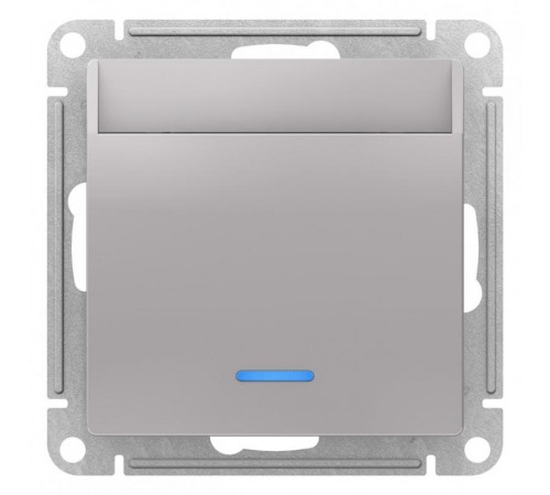 AtlasDesign Алюминий Выключатель карточный, механизм  ATN000367  SE