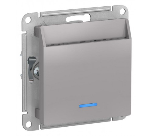 AtlasDesign Алюминий Выключатель карточный, механизм  ATN000367  SE