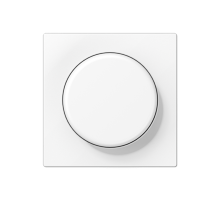 Накладка на роторные диммеры; термопласт; белый матовый A1540BFWWM Jung