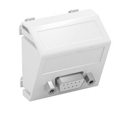 Мультимедийная рамка D-Sub9 Modul45 (серебристый) (MTS-DB9 S AL1)  6104652  OBO Bettermann