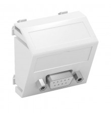 Мультимедийная рамка D-Sub9 Modul45 (белый) (MTS-DB9 S RW1)  6104646  OBO Bettermann