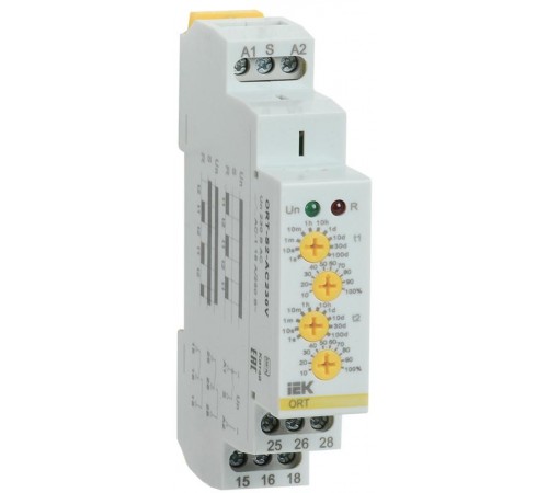 Реле циклическое ORT. 2 конт. 230 В AС   ORT-S2-AC230V  IEK