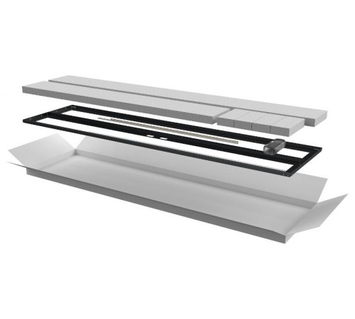 Дверь перфор. двустворч. для шкафа LINEA N 42U 600мм чер  LN05-42U6X-D2P  ITK