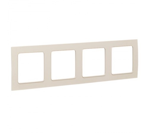 Стокгольм Рамка 4-местная белая PROxima  EZM-G-303-20  EKF