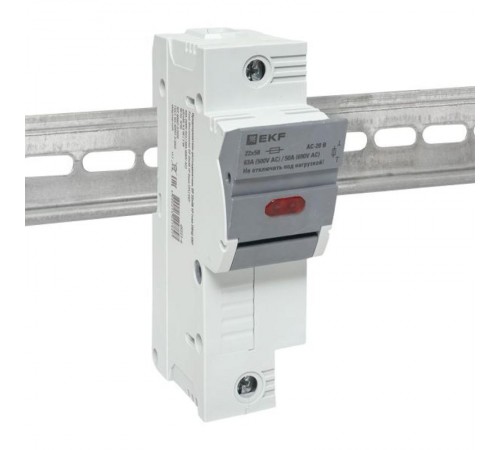 Предохранитель-разъединитель DF 22х58 1Р (тип ПВЦ)   df221-e  EKF