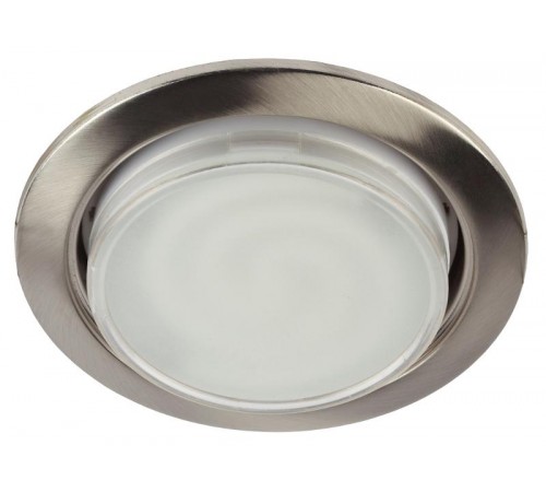 Светильник точечный встраиваемый KL35 SN eco под лампу Gx53,220V, 13W,сатин никель (80/112  Б0041929  ЭРА