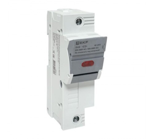 Предохранитель-разъединитель DF 22х58 1Р (тип ПВЦ)   df221-e  EKF