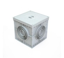 Грунтовый колодец контрольно-измерительный 200х200х200 мм  PR08.28315  Промрукав