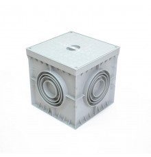 Грунтовый колодец контрольно-измерительный 200х200х200 мм  PR08.28315  Промрукав