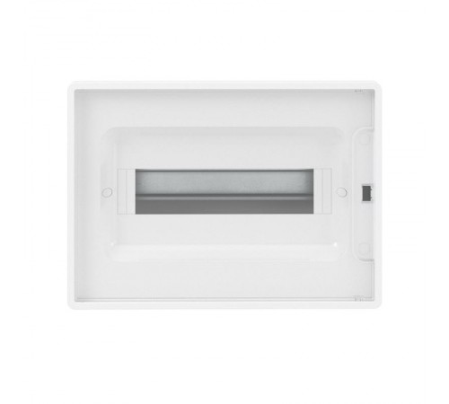 Щиток 12 мод встраиваемый FRAME, белый, с прозрачной дверцей, с 2 шинами  PEN на 6 и 8 отв.  F12B1WT  DKC