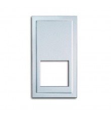 Розетка для электробритвы, 220/115 В, 20 ВА, серия solo/future, цвет серебристо-алюминиевый  2130-0-0291  ABB