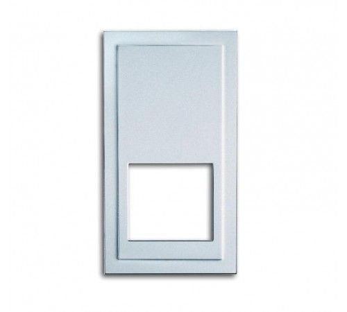 Розетка для электробритвы, 220/115 В, 20 ВА, серия solo/future, цвет серебристо-алюминиевый  2130-0-0291  ABB