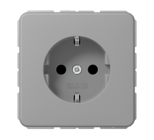 Штепсельная розетка SCHUKO 16A 250V~; серая  CD1520BFGR  Jung