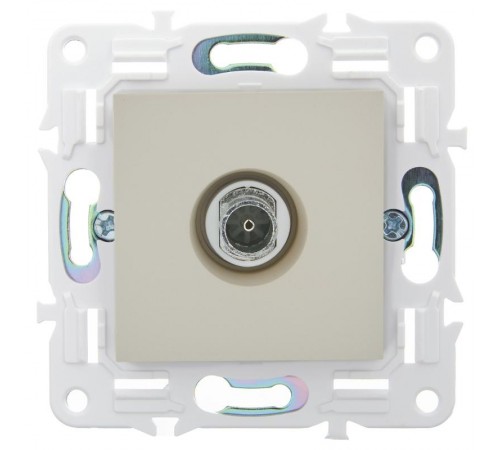 SKANDY Розетка TV оконечная SK-A12B бежевый  SK-A10-O-K10  IEK