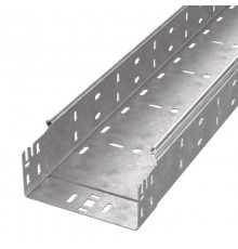 Лоток перфорированный Профи HDZ 150х80х6000 (1,0 мм) (12 м/уп)  PR16.13180  Промрукав