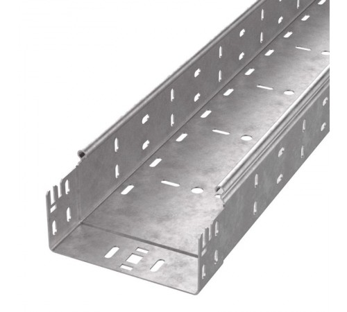 Лоток перфорированный Профи HDZ 150х80х6000 (1,5 мм) (12 м/уп)  PR16.13264  Промрукав