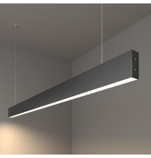Светильник светодиодный подвесной линейный односторонний 128см 25W 4200K черная шагрень (101-200-30-128)  a042952  Elektrostandard