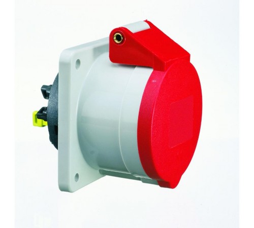 Розетка встраиваемая 16A 5р(3P+N+PE) 6h 400V IP44 Quick-Connect 132001 I 132001-Bals I Bals