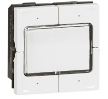 KNX Mosaic. Пульт 4-клавишный 4-канальный  078491  Legrand