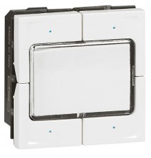 KNX Mosaic. Пульт 4-клавишный 4-канальный  078491  Legrand