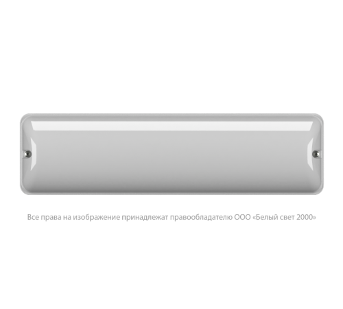 Указатель аварийный светодиодный METEOR BS-891-10x0,3 LED 1ч непостоянный накладной IP65  a14404  Белый свет