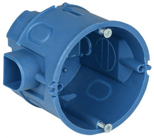 Коробка установочная СЗ D=68x60мм для твердых стен (сам. ст.уз.)  UKT10-068-060-000-A-S-UO  GENERICA