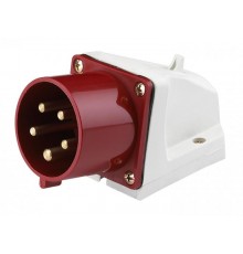 Вилка стационарная 515 3Р+РЕ+N 16А 380В IP44 ВС-102 a  26021DEK  DEKraft