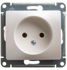 Glossa Перламутр Розетка без заземления , 16А  GSL000641  SE