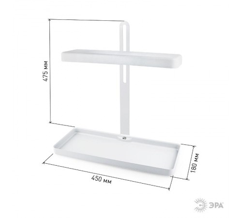Светильник светодиодный-подставка для цветов белый спектр FITO-20W-QLED-W  Б0039034  ЭРА