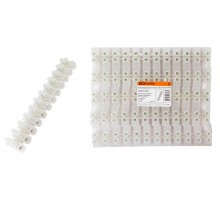 Зажим винтовой ЗВИ-150 полипропилен 10-35мм2 12пар 100°С белый   SQ0510-0030  TDM