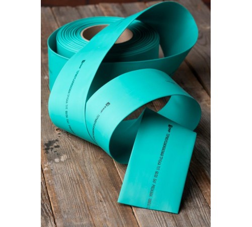 Термоусаживаемая трубка ТУТ нг 60/30 зелёная рулон PROxima  tut-60-j  EKF