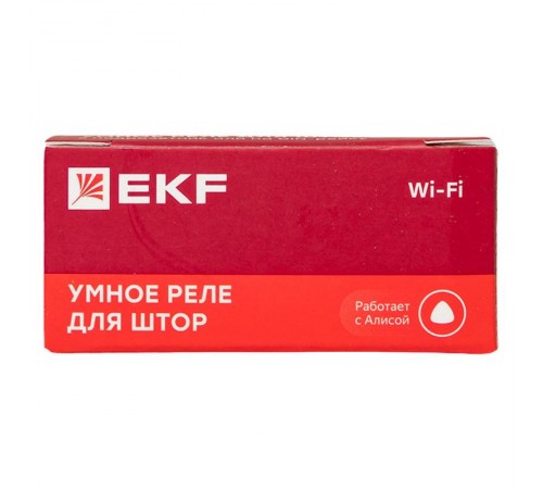 Умное реле для штор в подрозетник Wi-Fi  Connect scsh-1g-wf EKF