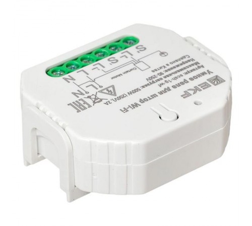 Умное реле для штор в подрозетник Wi-Fi  Connect scsh-1g-wf EKF