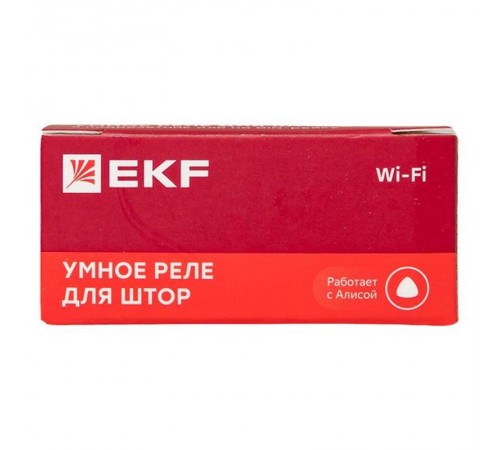 Умное реле для штор в подрозетник Wi-Fi  Connect scsh-1g-wf EKF