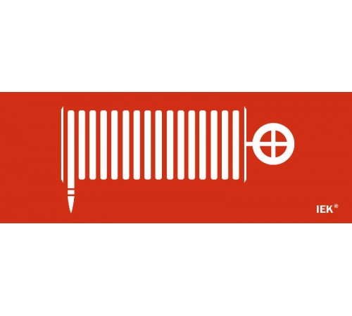 Этикетка самокл. 240х90мм "Пож. кран"   LPC10-1-24-09-PKRAN  IEK