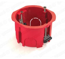 Коробка установочная 68х45 пластиковые лапки (для полых стен)  GE40022  GREENEL