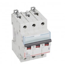 Выключатель автоматический трехполюсный DX3 6000 4А B 10кА  407557  Legrand