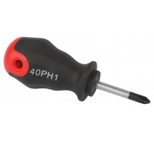 Отвертка PH 1х40 мм крестовая двухкомпонентная рукоятка  Б0055839  ЭРА