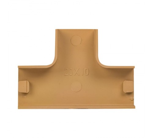 Угол T-образный (20х10) (4 шт) Plast EKF PROxima   под светлое деревоtchl-20-10x4EKF