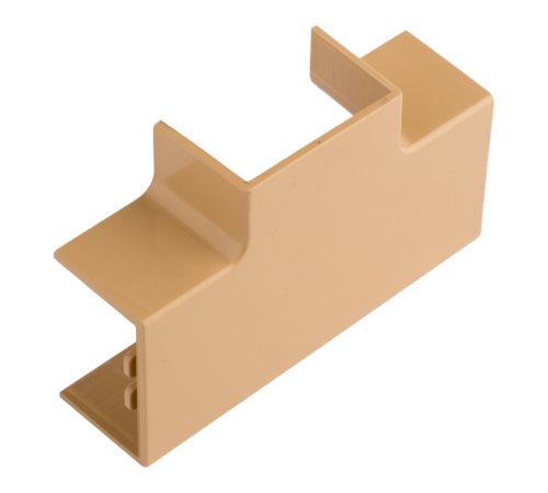 Угол T-образный (20х10) (4 шт) Plast EKF PROxima   под светлое деревоtchl-20-10x4EKF